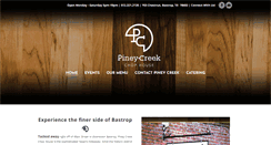 Desktop Screenshot of pineycreekbastrop.com
